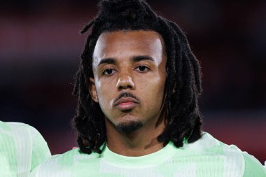 Jules Kounde, LaLiga EA SPORTS maçı sırasında RCD Mallorca ve FC Barcelona (Maciej Rogowski)