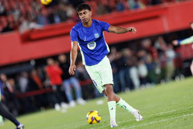 Lamine Yamal, LaLiga EA SPORTS maçı sırasında RCD Mallorca ve FC Barcelona (Maciej Rogowski)