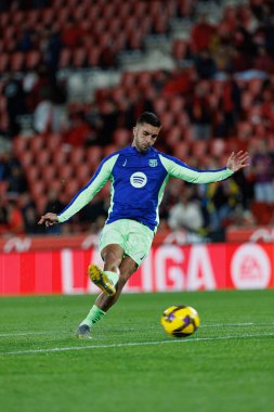 Ferran Torres, LaLiga EA SPORTS maçı sırasında RCD Mallorca ve FC Barcelona (Maciej Rogowski)