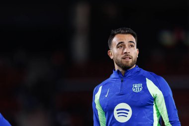 Eric Garcia, LaLiga EA SPORTS maçı sırasında RCD Mallorca ve FC Barcelona (Maciej Rogowski) takımları arasında görüldü.)