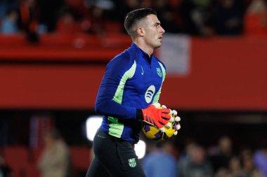 LaLiga EA SPORTS maçında RCD Mallorca ve FC Barcelona (Maciej Rogowski) takımları arasında Inaki Pena görüldü)