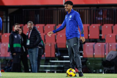 Lamine Yamal, LaLiga EA SPORTS maçı sırasında RCD Mallorca ve FC Barcelona (Maciej Rogowski)