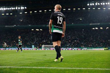 Estadio Jose Alvalade 'deki (Maciej Rogowski) Sporting CP ve CD Santa Clara takımları arasında oynanan Liga Portekiz maçı sırasında Conrad Harder)