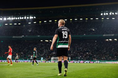 Estadio Jose Alvalade 'deki (Maciej Rogowski) Sporting CP ve CD Santa Clara takımları arasında oynanan Liga Portekiz maçı sırasında Conrad Harder)