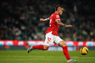 Lucas Soares, Liga Portekiz maçı sırasında Estadio Jose Alvalade 'de (Maciej Rogowski)