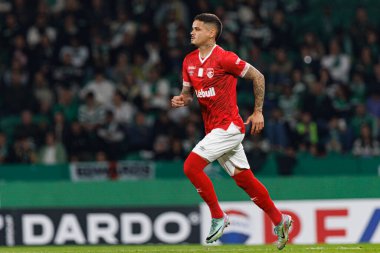 Lucas Soares, Liga Portekiz maçı sırasında Estadio Jose Alvalade 'de (Maciej Rogowski)