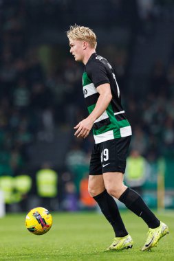 Estadio Jose Alvalade 'deki (Maciej Rogowski) Sporting CP ve CD Santa Clara takımları arasında oynanan Liga Portekiz maçı sırasında Conrad Harder)