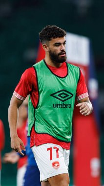 Estadio Jose Alvalade 'de (Maciej Rogowski) Sporting CP ve CD Santa Clara takımları arasında oynanan Liga Portekiz maçı sırasında Gustavo Klismahn)