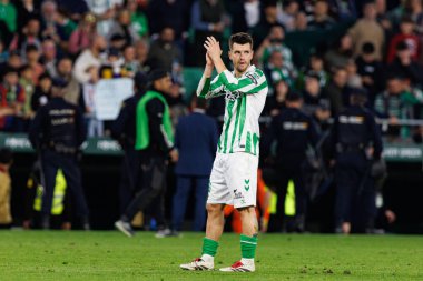 Giovani Lo Celso, Estadio Benito Villamarin 'de Real Betis Balompie ve FC Barcelona takımları arasında LaLiga EASPORTS maçında görüldü (Maciej Rogowski)