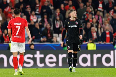 Angel Di Maria UEFA Şampiyonlar Ligi maçında SL Benfica ve Bologna FC 1909 takımları arasında görüldü (Maciej Rogowski)