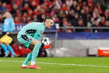 Lukasz Skorupski UEFA Şampiyonlar Ligi maçında SL Benfica ve Bologna FC 1909 (Maciej Rogowski)