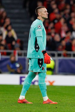 Lukasz Skorupski UEFA Şampiyonlar Ligi maçında SL Benfica ve Bologna FC 1909 (Maciej Rogowski)