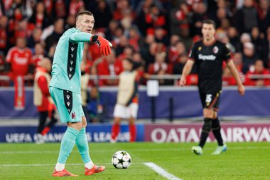 Lukasz Skorupski UEFA Şampiyonlar Ligi maçında SL Benfica ve Bologna FC 1909 (Maciej Rogowski)