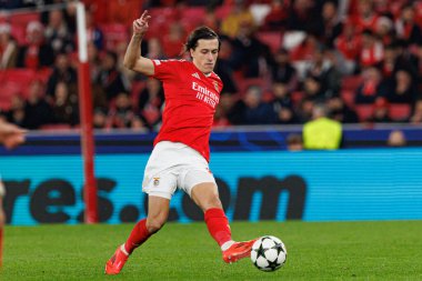 Alvaro Carreras UEFA Şampiyonlar Ligi maçında SL Benfica ve Bologna FC 1909 (Maciej Rogowski)