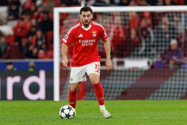 Orkun Kokcu, SL Benfica ve Bologna FC 1909 takımları arasında oynanan UEFA Şampiyonlar Ligi maçında görüldü (Maciej Rogowski)