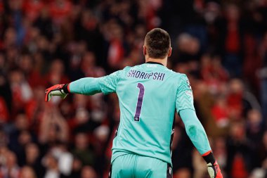 Lukasz Skorupski UEFA Şampiyonlar Ligi maçında SL Benfica ve Bologna FC 1909 (Maciej Rogowski)