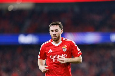 Orkun Kokcu, SL Benfica ve Bologna FC 1909 takımları arasında oynanan UEFA Şampiyonlar Ligi maçında görüldü (Maciej Rogowski)