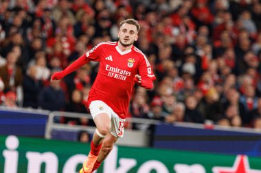 Kerem Akturkoglu UEFA Şampiyonlar Ligi maçında SL Benfica ve Bologna FC 1909 (Maciej Rogowski)