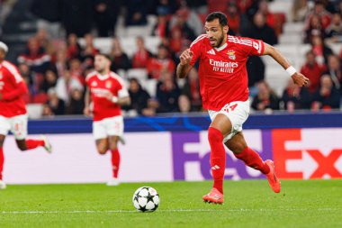 Vangelis Pavlidis UEFA Şampiyonlar Ligi maçında SL Benfica ve Bologna FC 1909 takımları arasında görüldü (Maciej Rogowski)