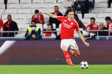 Alvaro Carreras UEFA Şampiyonlar Ligi maçında SL Benfica ve Bologna FC 1909 (Maciej Rogowski)