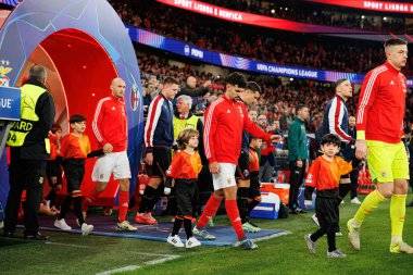 Tomas Araujo UEFA Şampiyonlar Ligi maçında SL Benfica ve Bologna FC 1909 takımları arasında görüldü (Maciej Rogowski)