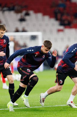 Sam Beukema UEFA Şampiyonlar Ligi maçında SL Benfica ve Bologna FC 1909 (Maciej Rogowski)