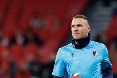 Lukasz Skorupski UEFA Şampiyonlar Ligi maçında SL Benfica ve Bologna FC 1909 (Maciej Rogowski)