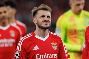 Kerem Akturkoglu UEFA Şampiyonlar Ligi maçında SL Benfica ve Bologna FC 1909 (Maciej Rogowski)