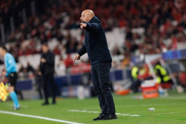 Vincenzo Italiano UEFA Şampiyonlar Ligi maçında SL Benfica ve Bologna FC 1909 takımları arasında görüldü (Maciej Rogowski)