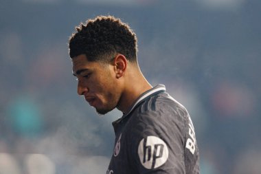 Jude Bellingham, Estadio de Vallecas 'ta Rayo Vallecano ve Real Madrid FC takımları arasında oynanan LaLiga EA SPORTS maçı sırasında görüldü (Maciej Rogowski)