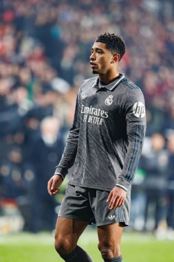 Jude Bellingham, Estadio de Vallecas 'ta Rayo Vallecano ve Real Madrid FC takımları arasında oynanan LaLiga EA SPORTS maçı sırasında görüldü (Maciej Rogowski)