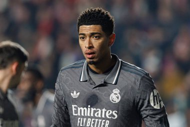 Jude Bellingham, Estadio de Vallecas 'ta Rayo Vallecano ve Real Madrid FC takımları arasında oynanan LaLiga EA SPORTS maçı sırasında görüldü (Maciej Rogowski)