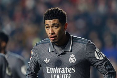 Jude Bellingham, Estadio de Vallecas 'ta Rayo Vallecano ve Real Madrid FC takımları arasında oynanan LaLiga EA SPORTS maçı sırasında görüldü (Maciej Rogowski)