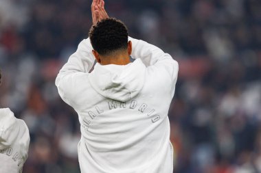 Jude Bellingham, Estadio de Vallecas 'ta Rayo Vallecano ve Real Madrid FC takımları arasında oynanan LaLiga EA SPORTS maçı sırasında görüldü (Maciej Rogowski)