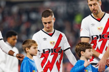 Jorge De Frutos, Estadio de Vallecas 'ta Rayo Vallecano ve Real Madrid FC takımları arasında oynanan LaLiga EA SPORTS maçı sırasında görüldü.)