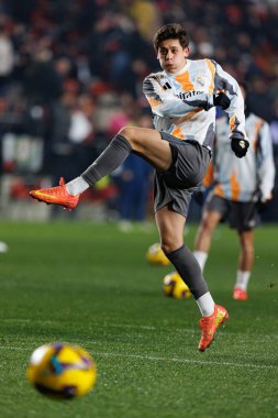 LaLiga EA SPORTS maçında Rayo Vallecano ve Real Madrid FC takımları arasında Estadio de Vallecas 'ta görüldü (Maciej Rogowski)