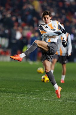 LaLiga EA SPORTS maçında Rayo Vallecano ve Real Madrid FC takımları arasında Estadio de Vallecas 'ta görüldü (Maciej Rogowski)