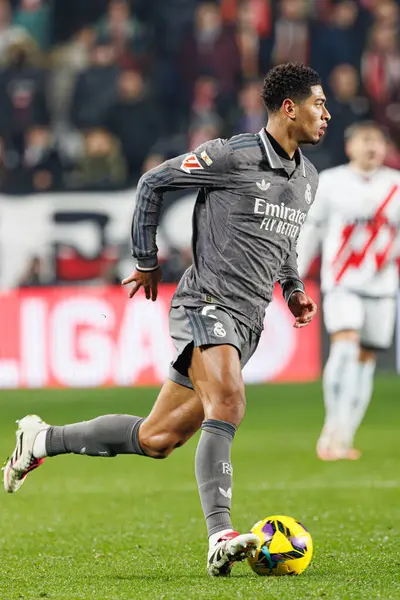 Jude Bellingham, Estadio de Vallecas 'ta Rayo Vallecano ve Real Madrid FC takımları arasında oynanan LaLiga EA SPORTS maçı sırasında görüldü (Maciej Rogowski)