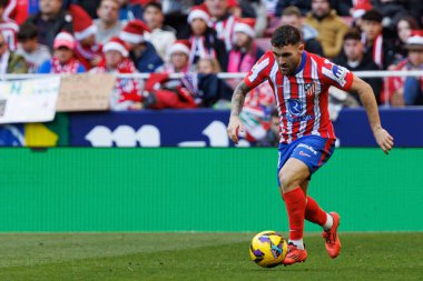 Atletico de Madrid ve Getafe CF takımları arasında LaLiga EA SPORTS maçında Estadio Civitas Metropolitano 'da görüldü (Maciej Rogowski)