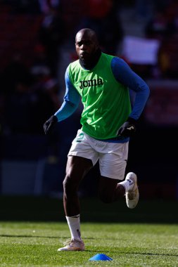 Atletico de Madrid ve Getafe CF takımları arasında LaLiga EA SPORTS maçı sırasında Estadio Civitas Metropolitano 'da görüldü (Maciej Rogowski)