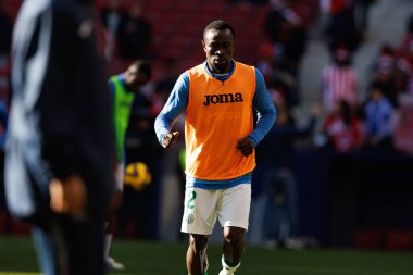 LaLiga EA SPORTS maçı sırasında Estadio Civitas Metropolitano 'daki Atletico de Madrid ve Getafe CF takımları arasında görüldü (Maciej Rogowski)