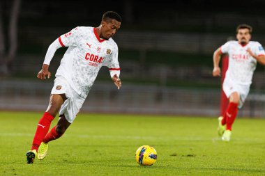 Patrick Fernandes Liga Portekiz maçında CD Mafra ve CS Maritimo (Maciej Rogowski) takımları arasında görüldü.)