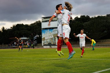 Tomas Domingos ve Martim Tavares, Liga Portugal 2 maçında CD Mafra ve CS Maritimo (Maciej Rogowski)