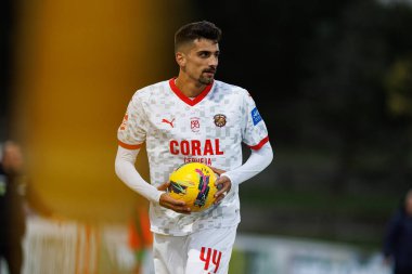 Liga Portekiz 2 maçında CD Mafra ve CS Maritimo (Maciej Rogowski) takımları arasında Romain Correia görüldü.)
