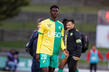 Liga Portekiz maçında CD Mafra ve CS Maritimo (Maciej Rogowski) takımları arasında Yacouba Maiga görüldü.)