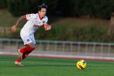 Euller, Liga Portekiz 2 maçında CD Mafra ve CS Maritimo (Maciej Rogowski) takımları arasında görüldü)