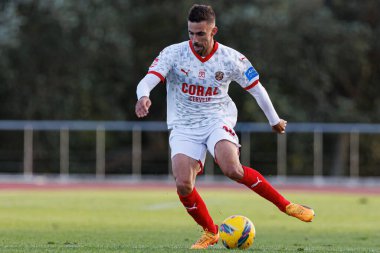 Carlos Daniel, Liga Portekiz maçında CD Mafra ve CS Maritimo (Maciej Rogowski) takımları arasında görüldü.)
