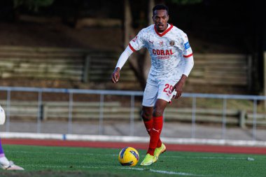 Patrick Fernandes Liga Portekiz maçında CD Mafra ve CS Maritimo (Maciej Rogowski) takımları arasında görüldü.)