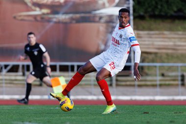 Patrick Fernandes Liga Portekiz maçında CD Mafra ve CS Maritimo (Maciej Rogowski) takımları arasında görüldü.)