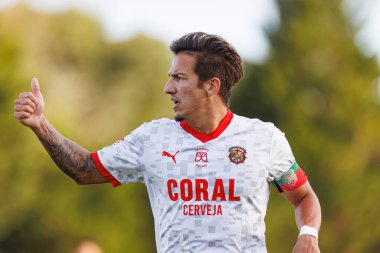 Euller, Liga Portekiz 2 maçında CD Mafra ve CS Maritimo (Maciej Rogowski) takımları arasında görüldü)